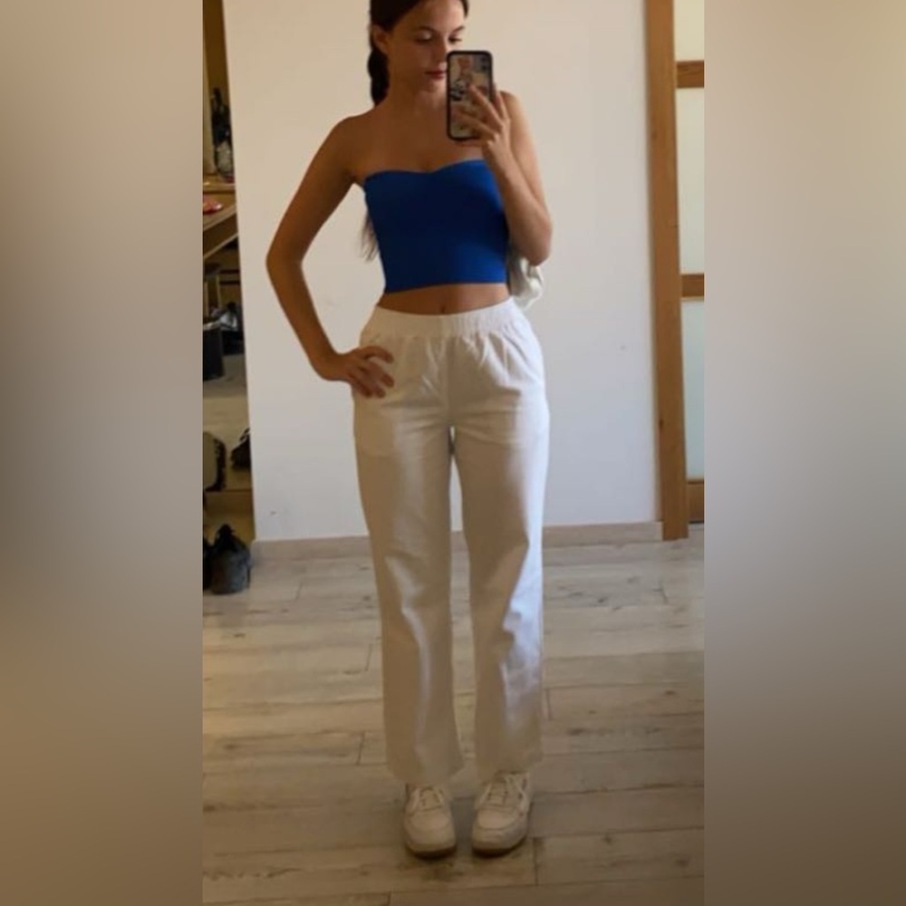 aritzia white pants (worn once)